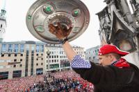 Fussball 1. Bundesliga :  JUBEL Bastian Schweinsteiger  (FC Bayern Muenchen)