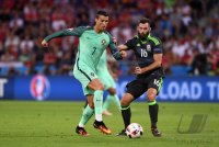 Fussball Europameisterschaft Halbfinale 2016: Portugal - Wales