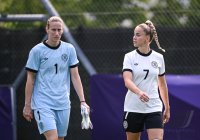 Fussball International Euro 2025,
Mannschaftsfoto Deutsche Frauen Nationalmannschaft