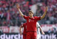 Fussball 1. Bundesliga Saison 15/16: FC Bayern Muenchen -  Eintracht Frankfurt