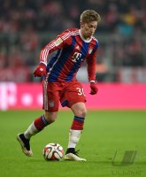 Fussball 1. Bundesliga Saison 14/15: FC Bayern Muenchen - FC Schalke 04