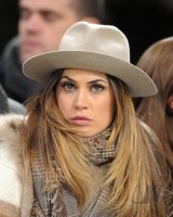 Fussball CHL  Saison 2011/2012: Melissa Satta Freundin von Kevin Prince Boateng (AC Mailand)