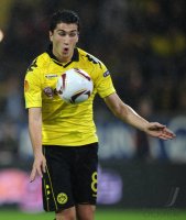 Fussball: Euroa League, Saison 2010/2011: Dortmund - Sevilla, SAHIN am Ball