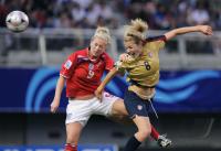 Fussball Frauen FIFA U 20  WM  2008   Viertelfinale  USA - England
