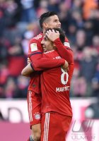 Fussball 1. Bundesliga Saison 18/19: FC Bayern Muenchen - Hertha BSC Berlin