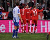 Fussball 1. Bundesliga : FC Bayern Muenchen - Hertha BSC Berlin