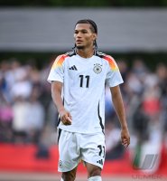 Fussball U20 Test -Laenderspiel  in Reutlingen  09.09.2025 
Deutschland - Italien