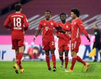 Fussball 1. Bundesliga Saison 20/21: FC Bayern Muenchen - 1.FSV Mainz 05