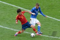 Fussball International Europameisterschaft 2012: Spanien - Italien