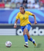 Fussball Frauen FIFA U 20  WM  2008   Viertelfinale  Brasilien - Deutschland