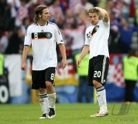 Fussball Euro 2008: Kroatien - Deutschland