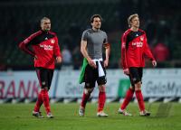 FUSSBALL, 1. BUNDESLIGA, 23. Spieltag: Bremen - Leverkusen