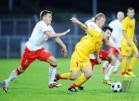 Fussball International Laenderspiel Polen - Mazedonien