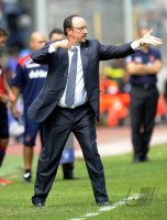 FUSSBALL SERIE A:  Trainer Rafael Benitez (Inter Mailand)