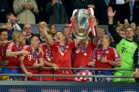 Fussball Champions League Finale 2013:  Borussia Dortmund - FC Bayern Muenchen