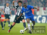 Fussball UCL: Besiktas - Chelsea, Zweikampf