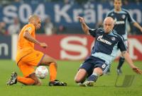 Fussball, Champions League Viertefinale: Schalke - Barcelona