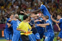 Fussball International Europameisterschaft 2012: England - Italien