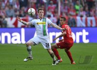 Fussball 1. Bundesliga  Saison 2015/2016: FC Bayern Muenchen - Borussia Moenchengladbach