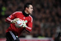 Fussball: 1. Bundesliga Saison 2010/2011: Wolfsburg, BENAGLIO