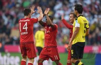 Fussball 1. Bundesliga Saison 15/16: FC Bayern Muenchen - Borussia Dortmund