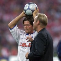 Fussball  1. Bundesliga  2000/2001: FC Bayern  M&Aring;&cedil;nchen - Hertha BSC Berlin