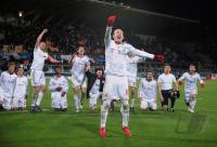 FUSSBALL  International CHL 09/10 :  SCHLUSSJUBEL Robben (FC Bayern  Muenchen )