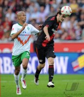 Fussball: 1. Bundesliga Saison 2010/2011: Leverkusen - Bremen