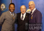 FUSSBALL Pele und Beckenbauer