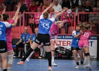 Handball Bundesliga Frauen 19.09.2026 in Tuebingen Tussies Metzingen - Thueringer HC