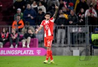 Fussball 1. Bundesliga  Saison  2025/2026  25. Spieltag FC Bayern Muenchen -  Borussia Moenchengladbach