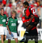 FUSSBALL  1. Bundesliga Hannover 96 2-0 Borussia Moenchengladbach