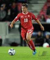 Fussball U21-EURO 2011 Halbfinale:  Amir Abrashi (Schweiz)