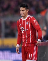 Fussball 1. Bundesliga Saison 17/18: FC Bayern Muenchen - VfL Wolfsburg