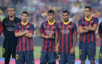FUSSBALL International 2013/2014: Teampraesentation Barca