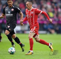 Fussball 1. Bundesliga Saison 17/18: FC Bayern Muenchen - 1. FSV Mainz 05
