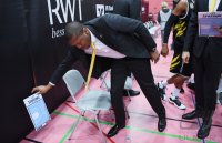 Basketball 1. Bundesliga 17/18 Hauptrunde: Walter Tigers Tuebingen - Oettinger Rockets Gotha/Erfurt