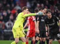 Fussball 1. Bundesliga  Saison  2025/2026  25. Spieltag FC Bayern Muenchen -  Borussia Moenchengladbach