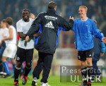 Fussball 1. Bundesliga: Bochum - Schalke, Jubel Schalke