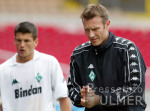 Fussball - DFB-Pokal: Bremen (A) - Muenchen, Bremen enttaeuscht