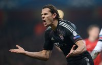 FUSSBALL INTERNATIONAL CHL ACHTELFINALE 12/13:  FC Arsenal London - FC Bayern Muenchen