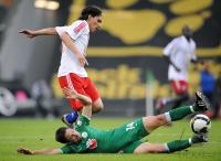 FUSSBALL 1. BUNDESLIGA: Wolfsburg - Hamburg