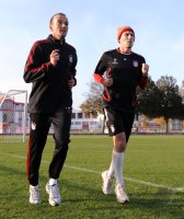 Fussball 1. Bundesliga: Training beim FC Bayern Muenchen