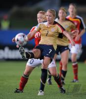 Fussball Frauen FIFA U 17  WM  2008   Deutschland - USA