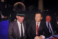 Fussball 50. Geburtstag Latek:  Lattek, Beckenbauer