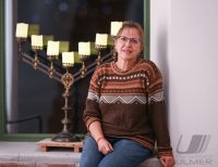 Juedisches Lichterfest; Solidarit&Atilde;&curren;tsbekundung des Rexinger Synagogenvereins