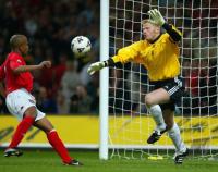 FUSSBALL Lnderspiel Spielszene Wales - Deutschland