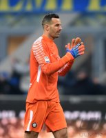 FUSSBALL SERIE A 2017/2018: Torwart Samir Handanovic (Inter Mailand)