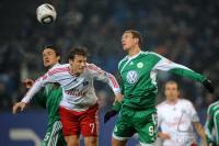 FUSSBALL, 1. BUNDESLIGA, 20. Spieltag: Hamburg - Wolfsburg