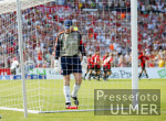 Fussball 1. Bundesliga: Hannover - Bayern, Kahn enttaescht
